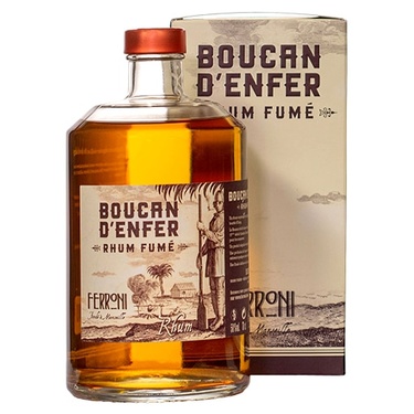 Rhum Fume Boucan D'enfer Ferroni 50% 70cl