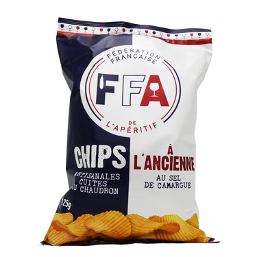 Federation Francaise De L'aperitif Chips A L Ancienne 125g