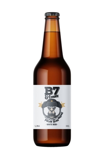 BIERE B7&1MORE POLAR BEAR BLANCHE 33CL 5.2%