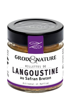 Groix & Nature Rillettes De Langoustine Au Safran Breton 100g 36073
