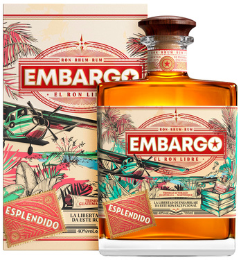 Rhum Caraibes Embargo Esplandido 40% 70cl