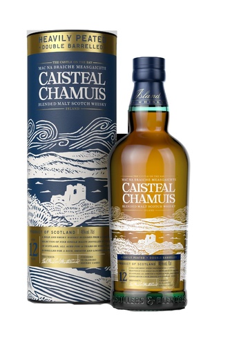 WHISKY ECOSSE CAISTEAL CHAMUIS 12 ANS BLEND 46% 70 CL SOUS ETUI