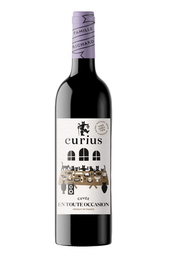 VIN DE FRANCE CURIUS ROUGE GOURMAND EN TOUTE OCCASION 2024 75CL