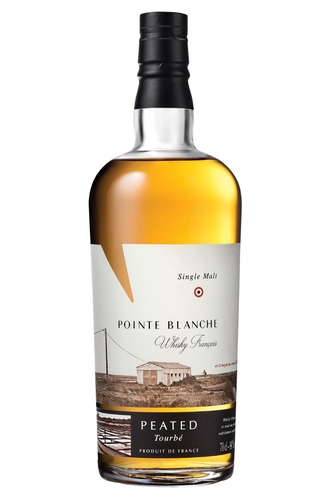 WHISKY FRANCE POINTE BLANCHE TOURBE 43% 70CL