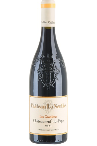 AOP CHATEAUNEUF DU PAPE LES GRANIERES DE LA NERTHE 2021 BIO