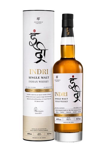 WHISKY INDE SINGLE MALT INDRI TRINI 46% 70CL