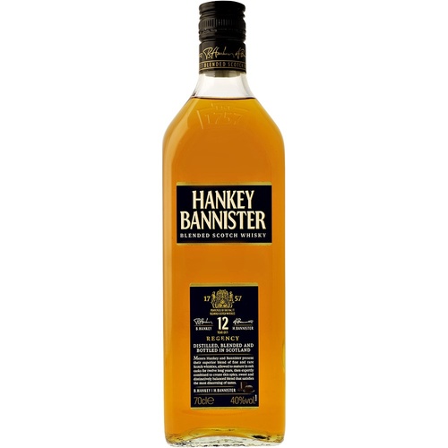 WHISKY ECOSSE HANKEY BANNISTER 12 ANS 40% 70CL