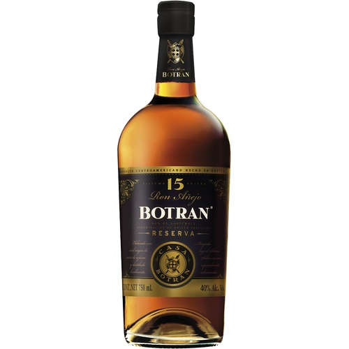 RHUM GUATEMALA BOTRAN RESERVA 15 40% 70CL